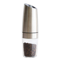 Electric Stainless Steel Automatic Gravity Induction Salt and Pepper Grinder