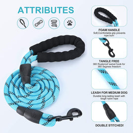 Nylon Reflective Rope Dog Leash