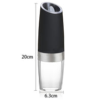 Electric Stainless Steel Automatic Gravity Induction Salt and Pepper Grinder