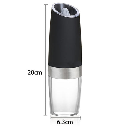 Automatic Electric Gravity Induction Salt and Pepper Grinder – carnuoc